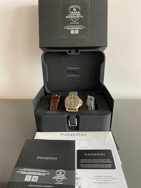 panerai warranty.